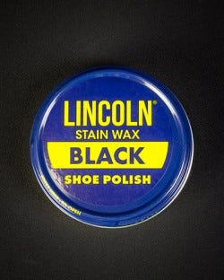 Lincoln Black Boot Wax - 2 1/8 oz