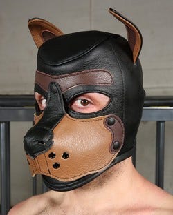Leather Puppy Hood Tan