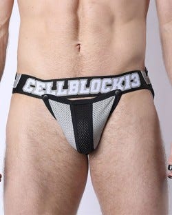 Cellblock13 Take Down Jockstrap - Grey