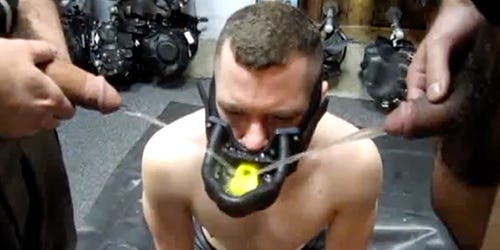 Gay Piss Gag 113